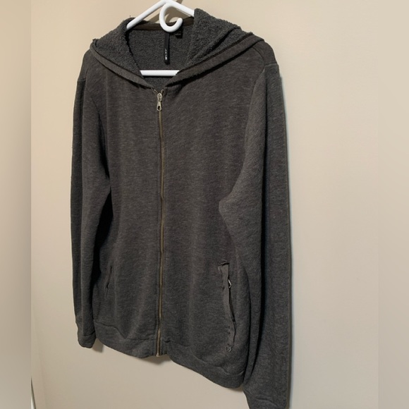 Joe’s Jeans Terry-Lined Zip-Up Hoodie, size S - Picture 9 of 9